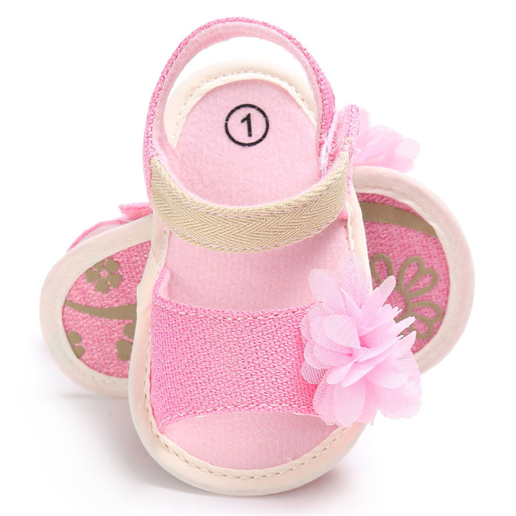 2019 New style infant Sandals Sakura Flower Japanese style Toddler Slipper baby shoes for Girl