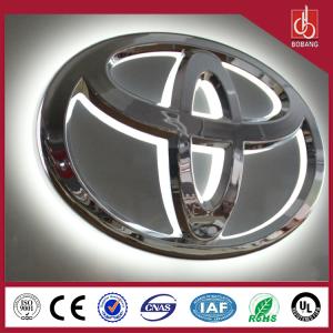 Quality outdoor Waterproof car logo sign , 3D auto sign , car logo signage wholesale