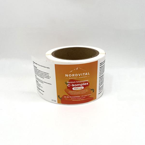 Oilproof Custom Spice Bottle Labels Sticker Vinyl Plastic Printing Packaging