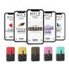 Buy cheap High quality Factory oem 0.9 ML Empty Ceramic Cotton Coil Myle pods for Myle from wholesalers