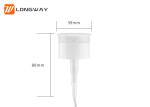 Sturdy Makeup Remover Pump Dispenser , Serum Pump Dispenser High Sealed