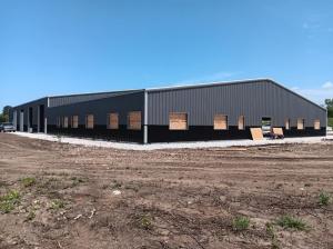 Quality Sliding Door Steel Warehouse Construction for Red Warehouse and Storage wholesale