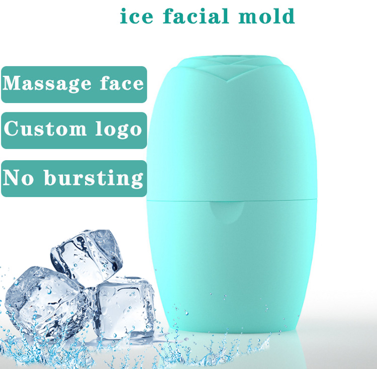 Sustainable Silicone Facial Ice Roller for Cooling Massage and Beauty Care Routine