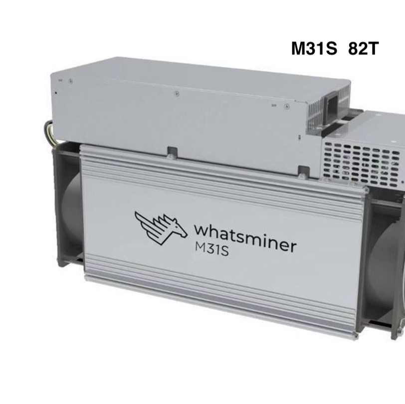 82TH/S Bitcoin Miner Machine 3000W-3500W MicroBT Whatsminer M31s