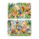 Custom Depth 3D Lenticular Placemats Decoration For Dining Room