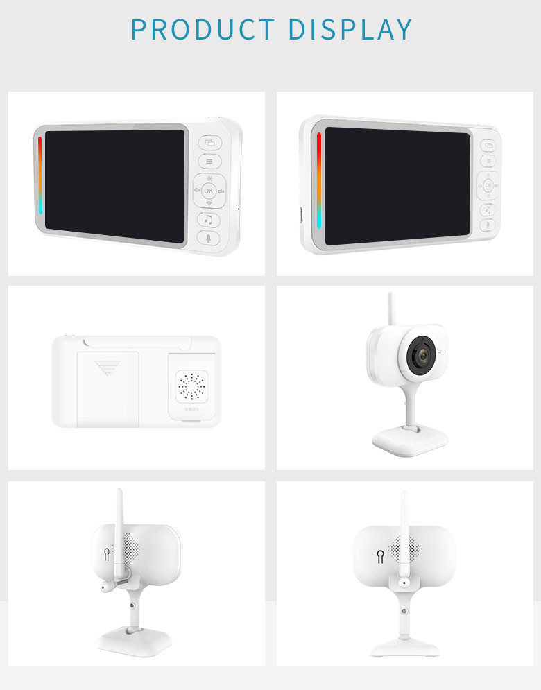 4.3" VOX Pet Camera Video Audio Two Way Monitor Multiple Languages