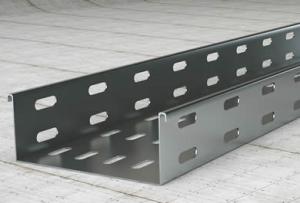 Quality Mild Steel Hot Dip Cable Tray Thickness 2.5mm / 3mm Chemicals Resistance wholesale