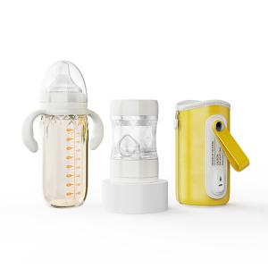 Quality Outdoor Travel Breast Milk Glass Bottle 3 In 1 Home Baby Glass Feeding Bottle wholesale