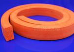 Insulation Silicone Sponge Rubber Strips Atmospheric Oxidation Resistance