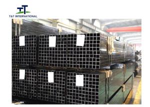 Quality 2 Inch Square Steel Pipe , Carbon Steel Square Tube Welded Structural Grade wholesale