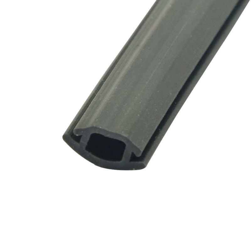 500M / Roll Pvc Rubber Door Seal TPE Anti Collision Groove Cover For Aluminium