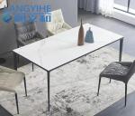 Rock Slab Home Minimalist Marble Dining Table 130x70cm