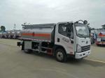 150 - 250hp Used Tanker Truck 5 - 15L Capacity Petrol Carrier 4 * 2 All Wheel