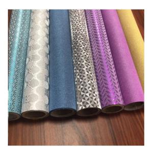 Quality Opaque Decorative Samples Supply Sparkle Brite Glitter Film PVC Plastic Length 1000 m wholesale