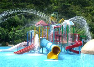 Quality Parent - Child Water Playground Equipment Theme Play For 30 Riders wholesale