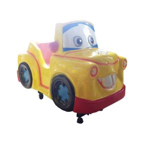Quality Electric Video Games Kiddie Swing Car Fiber Glass Cabinet Material wholesale