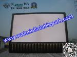 PVC Tarpaulin Advertising Inflatable Outdoor Movie Screen Projection