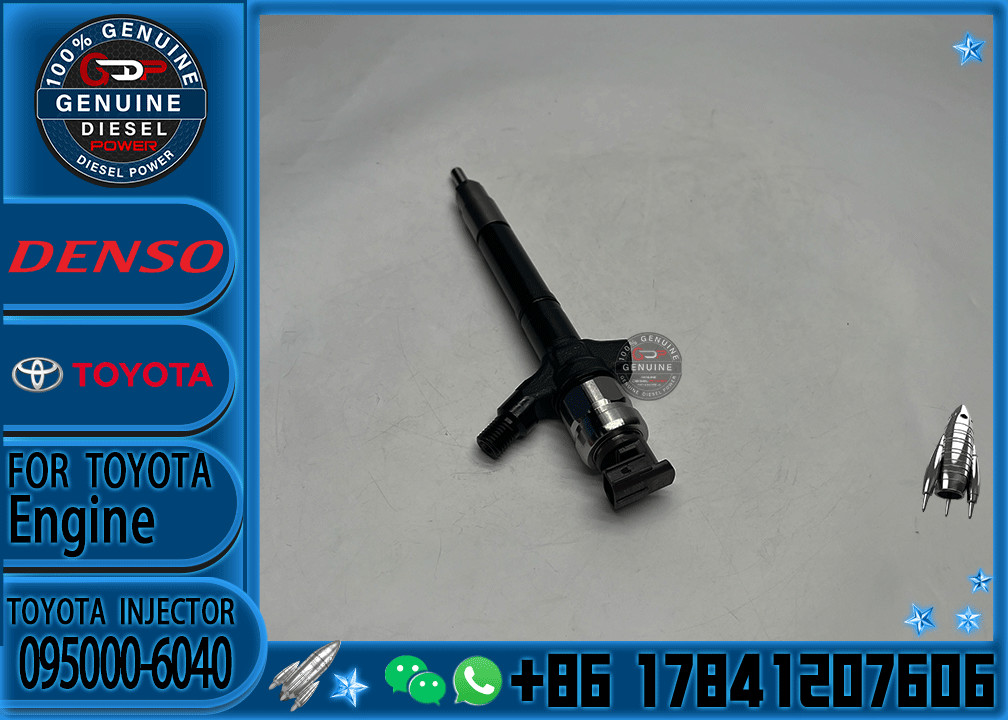 095000-6410/095000-6040 Diesel Fuel Injector 23670-0R030/23670-0R020 For Toyota Truck