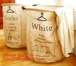 Jute Dirty clothes basket Foldable Dirty Clothes Washing Laundry Basket, Picnic