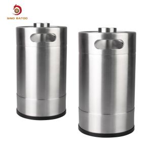Quality High Reusable 5 Litre Mini Beer Kegs , SS304 5 Liter Mini Keg Home Brew wholesale