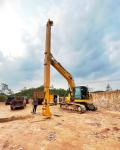 Mining Dredging Telescopic Arm Adjustable Length Excavator Boom