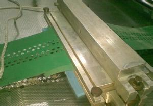 Quality Low Noise PVC Conveyor Belts Different Colors Anti - Static Wtih Punching Holes wholesale