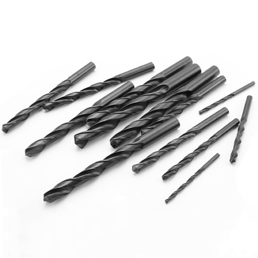 Black Oxide Steel Drill Bit Metalworking Tools Carbide Straight Shank Drill Bit