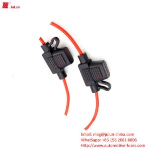 Quality Electric Vehicle 30 Amp Automotive Fuse Holder Plastic / Nylon Housing wholesale