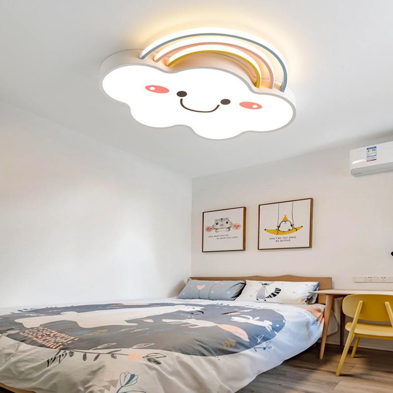 Baby children's room kids bedroom decor led lamp lights Clound Chandelier(WH-MA-170)