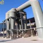 Cyclone Dust Collector for Flour Mill Minimum Particle Size 0.3Micron Low