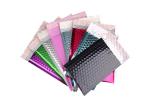 Colorful Metallic Glamour Bubble Mailers , Metallic Shipping Envelopes Tear