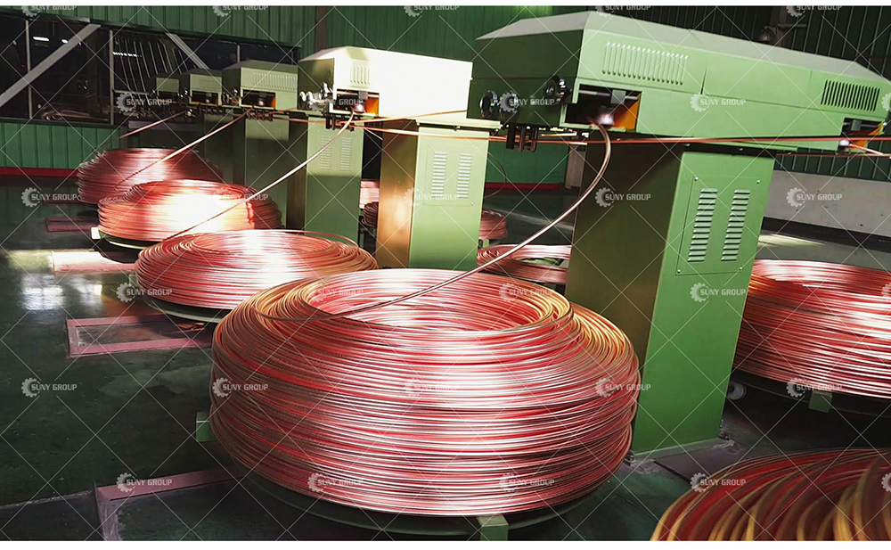 Oxygen-Free Copper Bar Casting Production Line for Upward Continuous Casting Machine