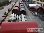 CE Φ4.8 56m Hydraulic Metallurgy Rotary Kiln
