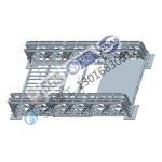 American AASHTO Standard Steel Bailey Bridge Panel Dimension On 3.048M *1.45M