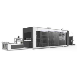 Quality PLC Industrial Disposable Thermoforming Machine Length 720mm wholesale