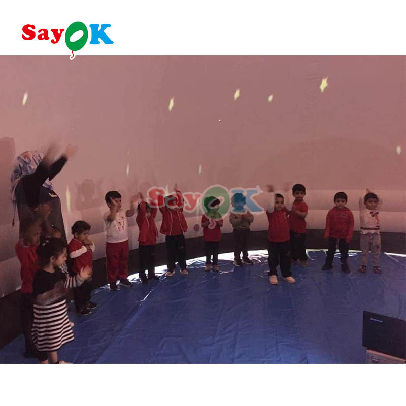 Portable Inflatable Planetarium Dome Tent For Cinema Movie And Kids School Education Equipment