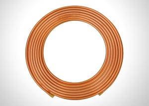 Quality Seamless Copper Refrigeration Tubing 3/8&quot; Soft Annealed Copper Tubing wholesale