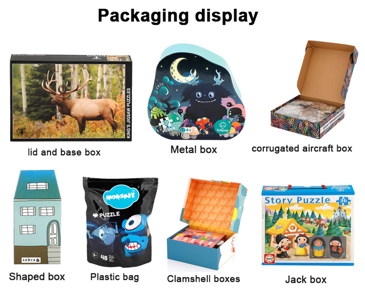 FAMA CMYK Cardboard Printing Paper Puzzle Sublimation 1000pcs