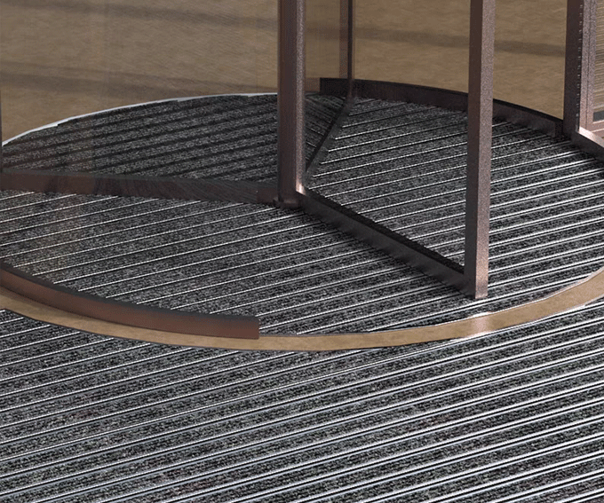 Outdoor Aluminum Entry Floor Mat For High-Traffic Areas