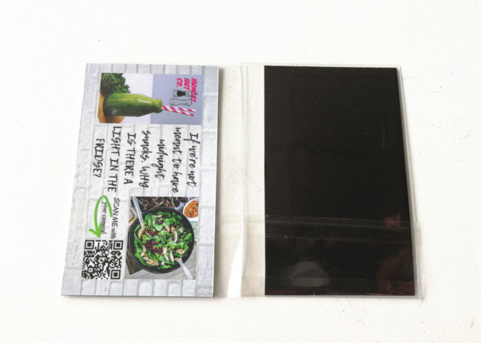 Personalised Magnetic Business Card 55MM Paper Fridge Magnet Sticker Name Card for advertising