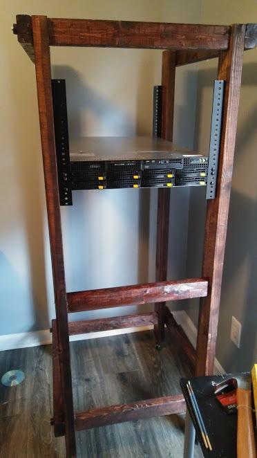 ISO9001 Rohs CE 16949 2U Heavy Duty Steel Vertical Rack Rail Pair DIY Kit With Hardware