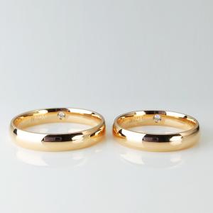 Quality Mirror Polished Wall Diamond Inlay 8.8g Wedding Pair Rings wholesale
