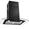 Buy cheap SS Arc Glass Chimney Hood Kitchen Island Range Hood Household Appliance from wholesalers