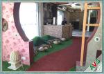 Special C Shape Soft Gentle Outdoor Artificial Grass Decoration Fake Turf