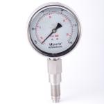 Homogenizer Diaphragm Pressure Gauge , Shockproof Bourdon Tube Pressure Gauge