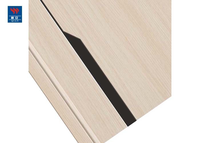 Eco-Friendly Anti-Mildew WPC Pvc Film Bedroom Bathroom Wooden Door