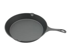 Quality Round Cast Iron Skillet Pre-Seasoned : Perfect For Home Cooking And Outdoor Grilling 10 Inch / 12 Inch wholesale