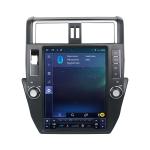 Android 13 Tesla Screen BT Car Radio System DVD For Toyota Prado 2010-2013