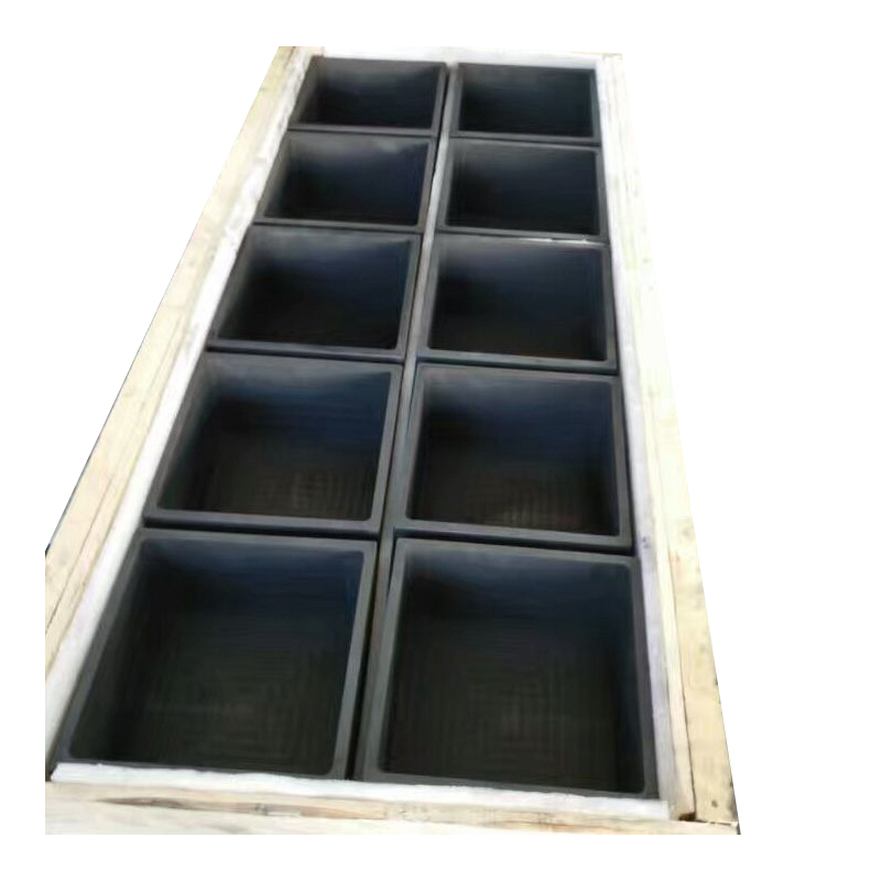 Large High Temperature Resistance Graphite Carbon Graphite Box for Melting Industrial