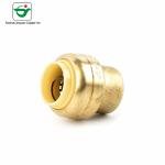 NSF61 Approved 1/2" Copper Pipe End Cap For Square Steel Tubing